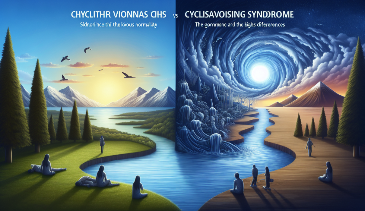 chs vs. cyclical vomiting syndrome: key differences explained