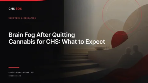 Editorial illustration for Brain Fog After Quitting Cannabis for CHS: What to Expect