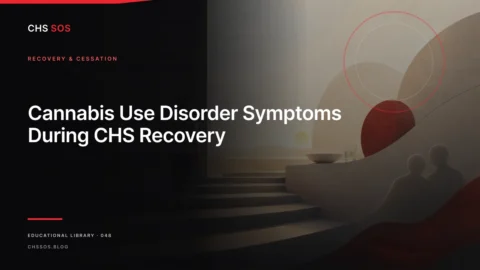 Editorial illustration for Cannabis Use Disorder Symptoms During CHS Recovery
