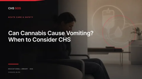 Editorial illustration for Can Cannabis Cause Vomiting? When to Consider CHS