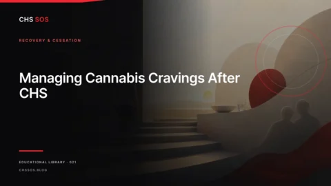 Editorial illustration for Managing Cannabis Cravings After CHS
