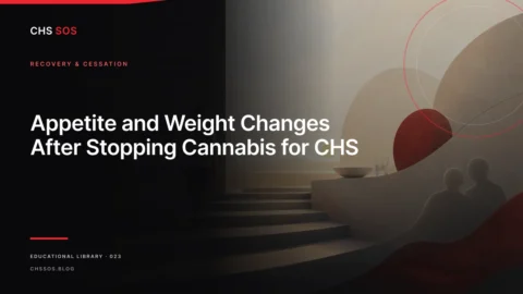 Editorial illustration for Appetite and Weight Changes After Stopping Cannabis for CHS
